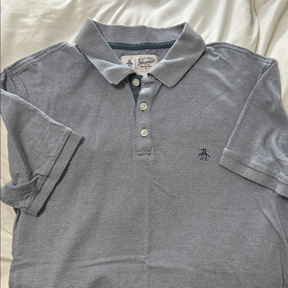 Original Penguin Men's Gray Polo Shirt